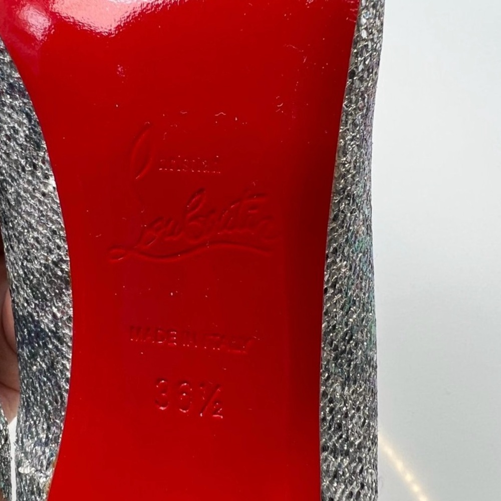 CHRISTIAN LOUBOUTIN SO KATE 120 GLITTER SOLARIA 👠 36.5 - Picture 7 of 8